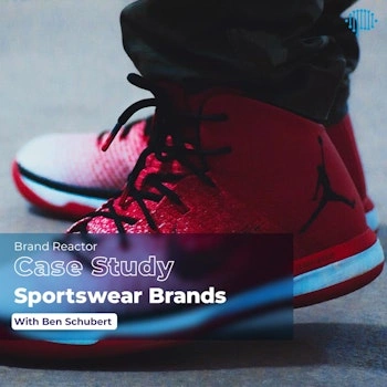 Sportswear brand imagery for the distinctive brand assets webinar